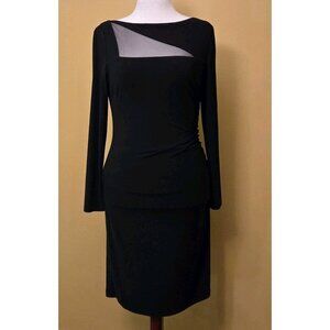 lauren ralph lauren women's beaded georgette cocktail dress LAUREN RALPH LAUREN Women's Beaded Georgette Cocktail Dress Sz2 $225